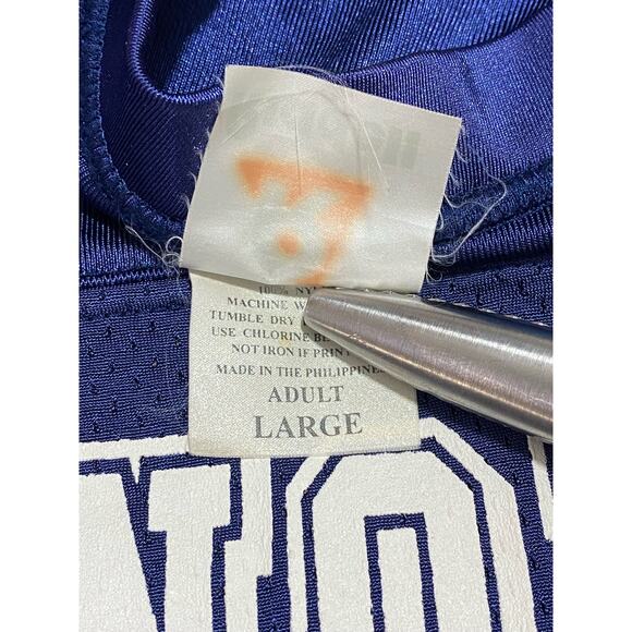 Riddell Blue Vintage North Football Jersey #82 Adult Large - Picture 5 of 11